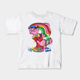 Pop Eye Rainbow Kids T-Shirt